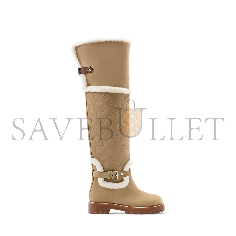 LOUIS VUITTON TERRITORY FLAT THIGH BOOT 1AIUDS